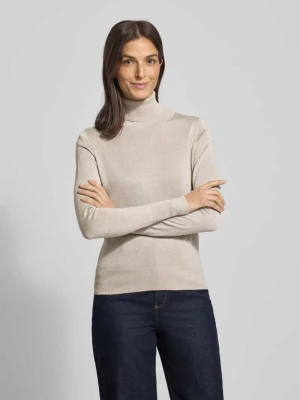 Golf o kroju slim fit z prążkowanymi wykończeniami Christian Berg Woman