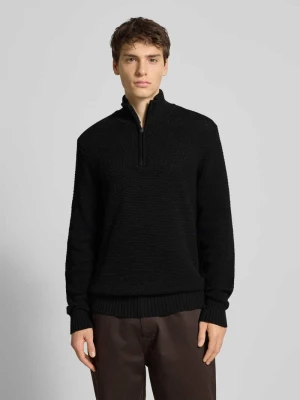 Sweter z dzianiny z prążkowanymi wykończeniami G-Star Raw