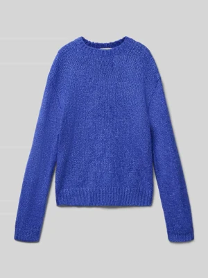 Sweter z dzianiny z prążkowanymi wykończeniami Garcia