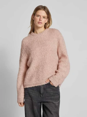 Sweter z dzianiny z prążkowanymi wykończeniami Gina Tricot