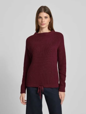 Sweter z dzianiny z prążkowanymi wykończeniami Jake*s Casual