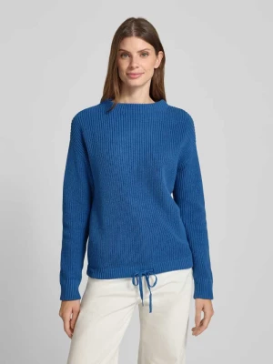 Sweter z dzianiny z prążkowanymi wykończeniami Jake*s Casual