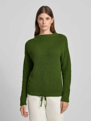 Sweter z dzianiny z prążkowanymi wykończeniami Jake*s Casual