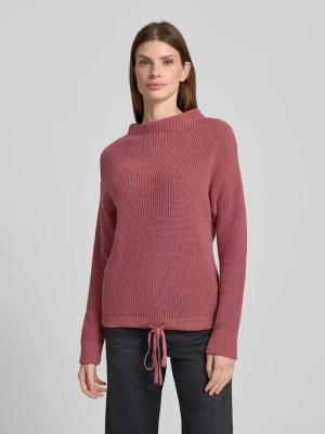 Sweter z dzianiny z prążkowanymi wykończeniami Jake*s Casual