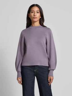 Sweter z dzianiny z prążkowanymi wykończeniami Jake*s Collection