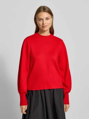 Sweter z dzianiny z prążkowanymi wykończeniami Jake*s Collection