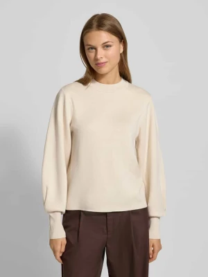 Sweter z dzianiny z prążkowanymi wykończeniami Jake*s Collection