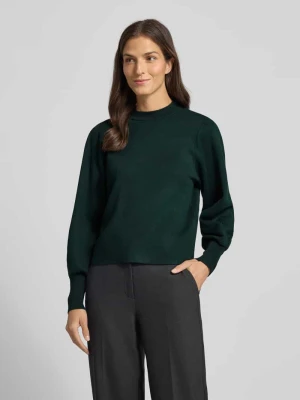 Sweter z dzianiny z prążkowanymi wykończeniami Jake*s Collection