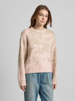 Sweter o kroju regular fit z dzianiny z dodatkiem wełny z alpaki JAKE*S STUDIO WOMAN