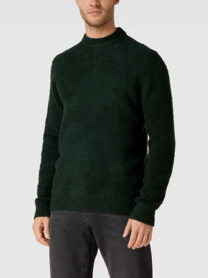 Sweter z dzianiny z prążkowanymi wykończeniami MCNEAL