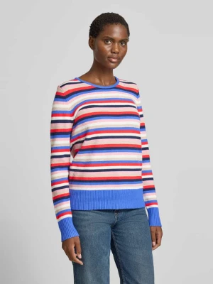 Sweter z dzianiny z prążkowanymi wykończeniami Christian Berg Woman