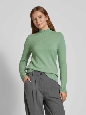 Sweter o kroju regular fit z prążkowanymi wykończeniami Christian Berg Woman