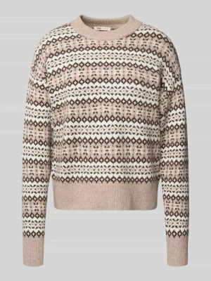 Sweter z dzianiny z prążkowanymi wykończeniami model ‘INES’ Levi's®