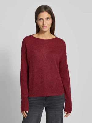Sweter z dzianiny z prążkowanymi wykończeniami model ‘LISA’ BRAX