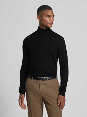 Sweter z dzianiny z prążkowanymi wykończeniami model ‘parcusman’ Matinique