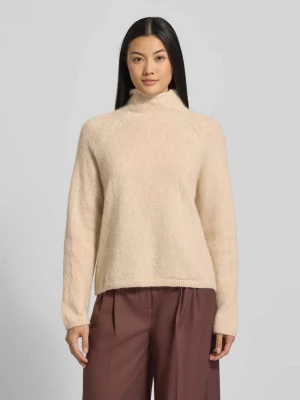 Sweter z dzianiny z prążkowanymi wykończeniami model ‘SARWEN’ drykorn