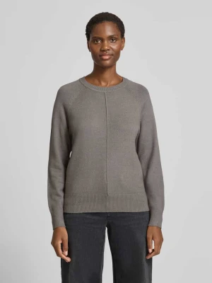 Sweter z dzianiny z prążkowanymi wykończeniami Christian Berg Woman