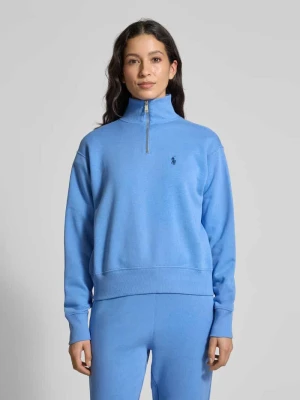 Sweter z dzianiny z prążkowanymi wykończeniami Polo Ralph Lauren