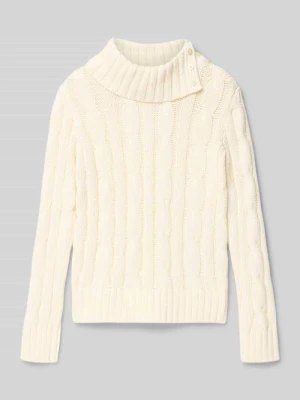 Sweter z dzianiny z prążkowanymi wykończeniami Polo Ralph Lauren Teens