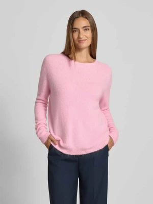 Sweter z dzianiny z prążkowanymi wykończeniami Rich & Royal