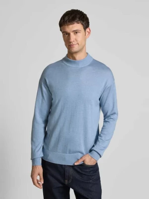 Sweter z dzianiny z prążkowanymi wykończeniami Scotch & Soda