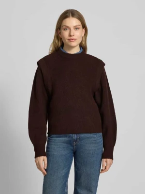Sweter z dzianiny z prążkowanymi wykończeniami Scotch & Soda