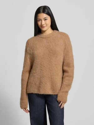 Sweter z dzianiny z dodatkiem wełny Smith and Soul