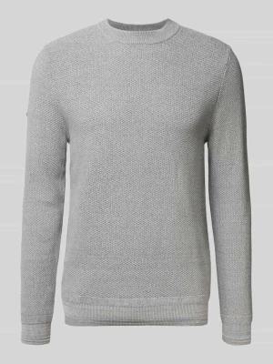 Sweter z dzianiny z prążkowanymi wykończeniami Superdry