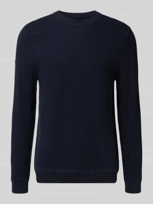 Sweter z dzianiny z prążkowanymi wykończeniami Superdry