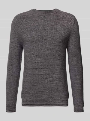 Sweter z dzianiny z prążkowanymi wykończeniami Superdry