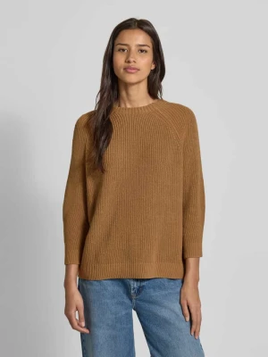 Sweter z dzianiny z raglanowymi rękawami i okrągłym dekoltem Smith and Soul