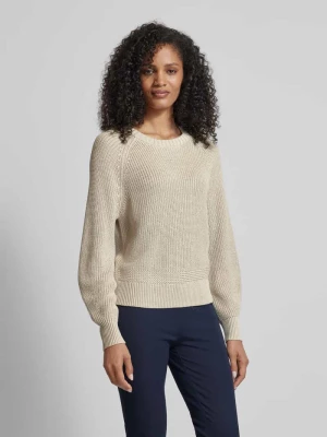 Sweter z dzianiny z raglanowymi rękawami model ‘ANNICA’ Lauren Ralph Lauren