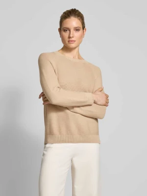 Sweter z dzianiny z raglanowymi rękawami model ‘Fovila’ Boss