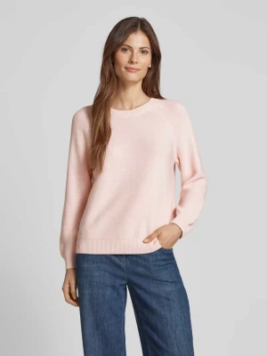 Sweter z dzianiny z raglanowymi rękawami model ‘Fovila’ Boss