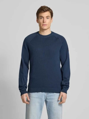 Sweter z dzianiny z raglanowymi rękawami model ‘ZANCA’ Napapijri