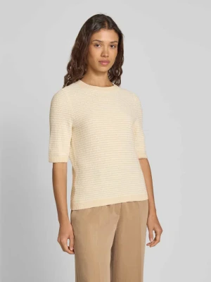 Sweter z dzianiny z rękawem o dł. 1/2 Christian Berg Woman