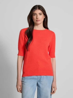 Sweter z dzianiny z rękawem o dł. 1/2 model ‘Dodo’ FREE/QUENT