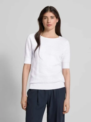 Sweter z dzianiny z rękawem o dł. 1/2 model ‘Dodo’ FREE/QUENT