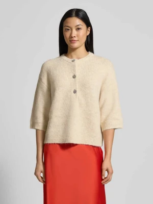 Sweter z dzianiny z rękawem o dł. 1/2 model ‘Ester’ GUIDO MARIA KRETSCHMER WOMAN