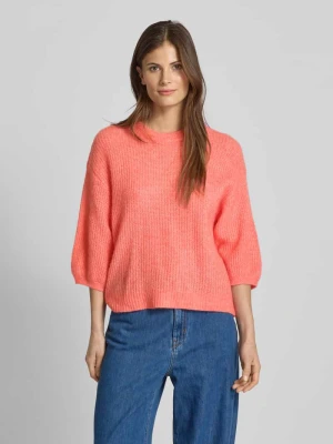 Zdjęcie produktu Sweter z dzianiny z rękawem o dł. 1/2 model ‘Hila Hope’ MSCH Copenhagen