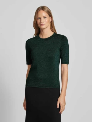 Sweter z dzianiny z rękawem o dł. 1/2 model ‘LURA’ Selected Femme