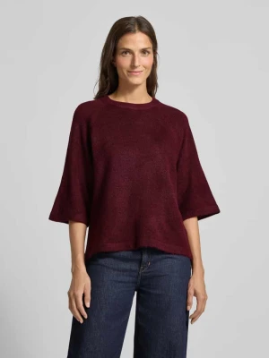 Sweter z dzianiny z rękawem o dł. 1/2 model ‘ORLEAN’ Soyaconcept