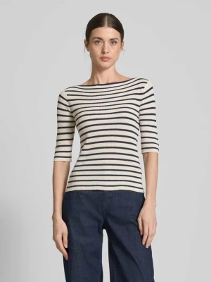 Sweter z dzianiny z rękawem o dł. 1/2 model ‘PASSATA’ MAX&Co.