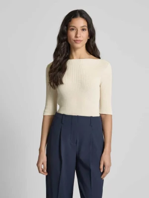 Sweter z dzianiny z rękawem o dł. 1/2 model ‘PASSATA’ MAX&Co.