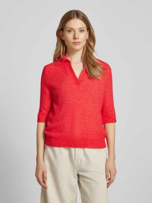 Sweter z dzianiny z rękawem o dł. 1/2 model ‘Pinna’ Opus