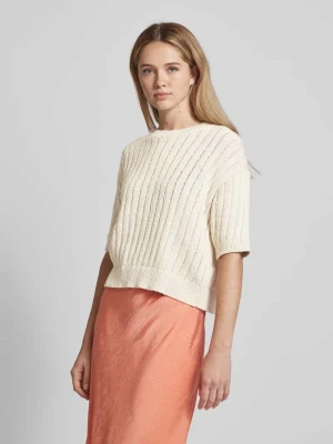 Sweter z dzianiny z rękawem o dł. 1/2 model ‘Punzi’ Opus
