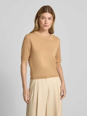 Sweter z dzianiny z rękawem o dł. 3/4 Bash