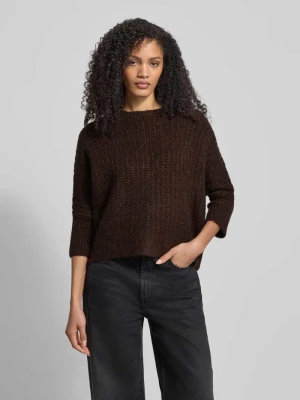 Sweter z dzianiny z dodatkiem wełny model ‘TUMELDA’ someday