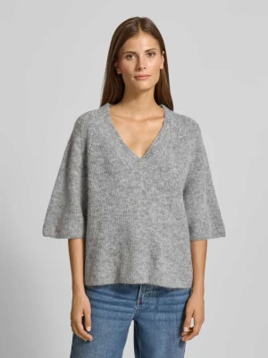 Sweter z dzianiny z szerokimi rękawami model ‘TACI’ MOS MOSH