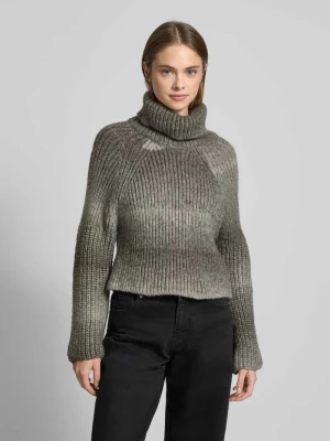 Sweter z dzianiny z wełną model ‘DITTE’ Only